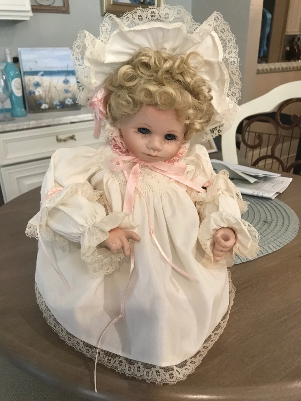 Porcelain Doll Emma from The Hamilton Collections 1990s